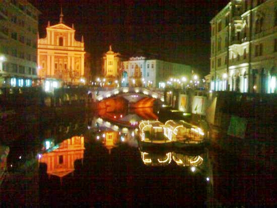 Ljubljana at Night